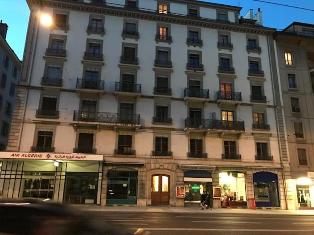 Quartier Gare-Mont-Blanc Apartamento Ginebra Exterior foto